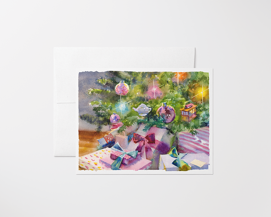 Greeting Cards | Ghosts of Christmas Presents