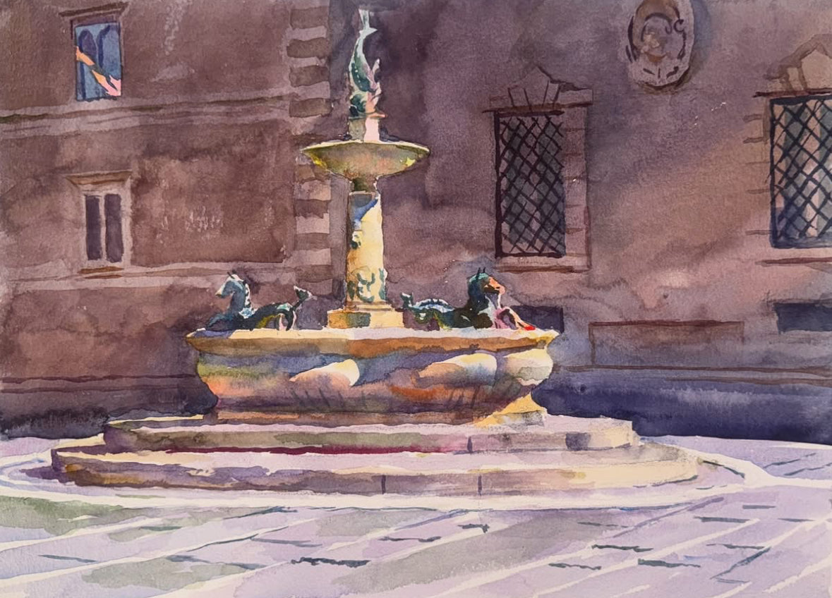 Fountain of Light | Ascoli Piceno, Italy