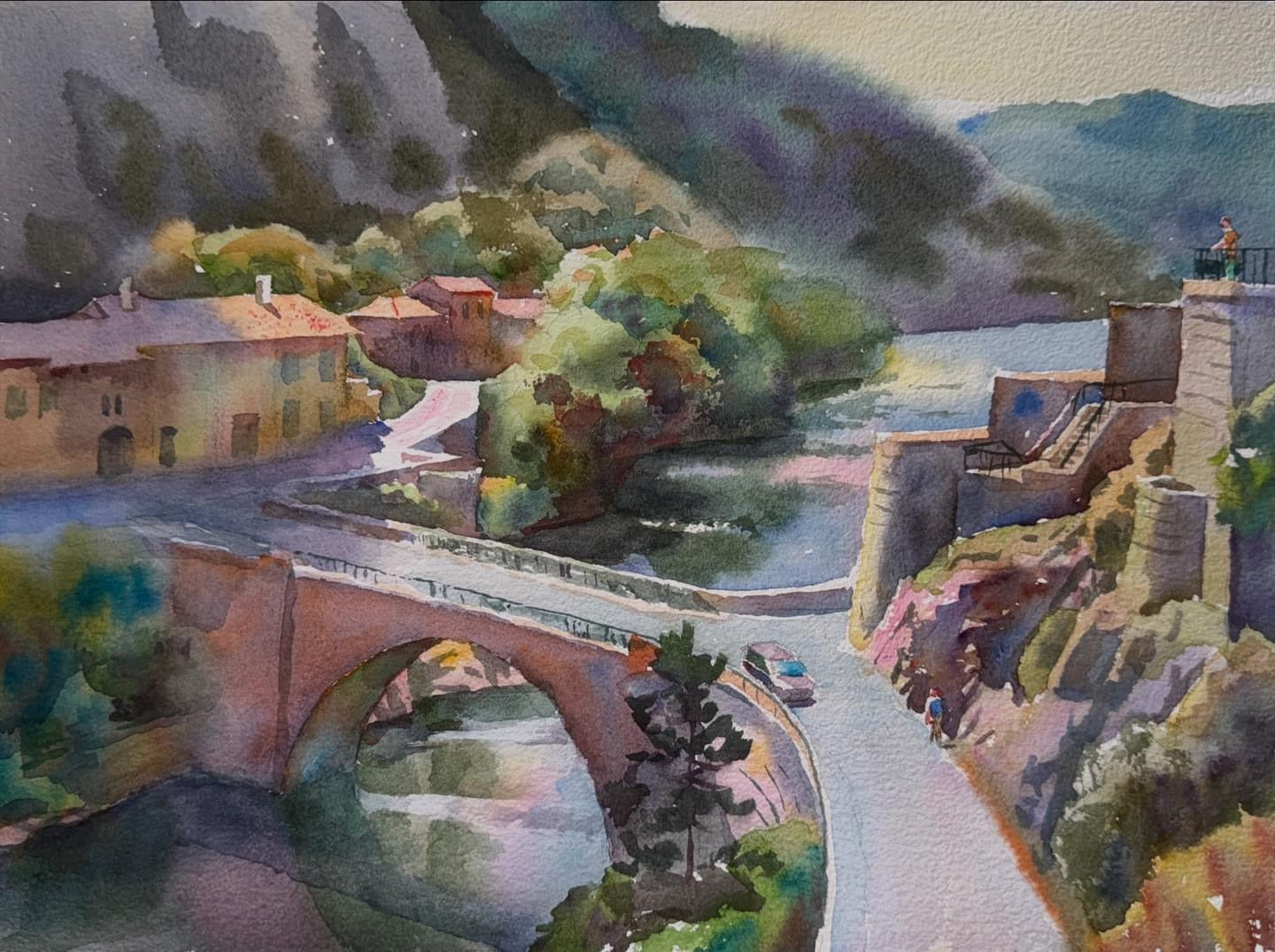 She’ll be Coming Around the Mountain | Sisteron, France