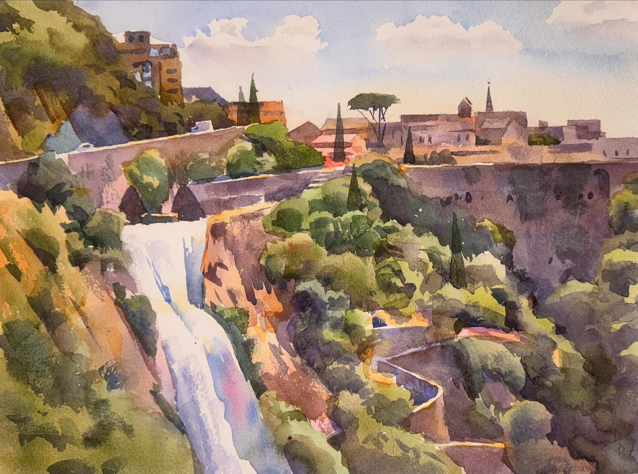 Falling Water | Tivoli, Italy