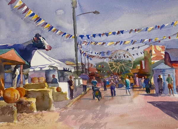 Outside the Livestock Pavilion | State Fair
