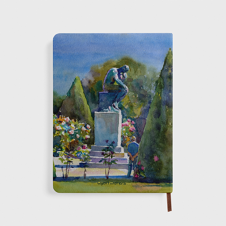 Notebook | The Thinker in Rodin's Garden