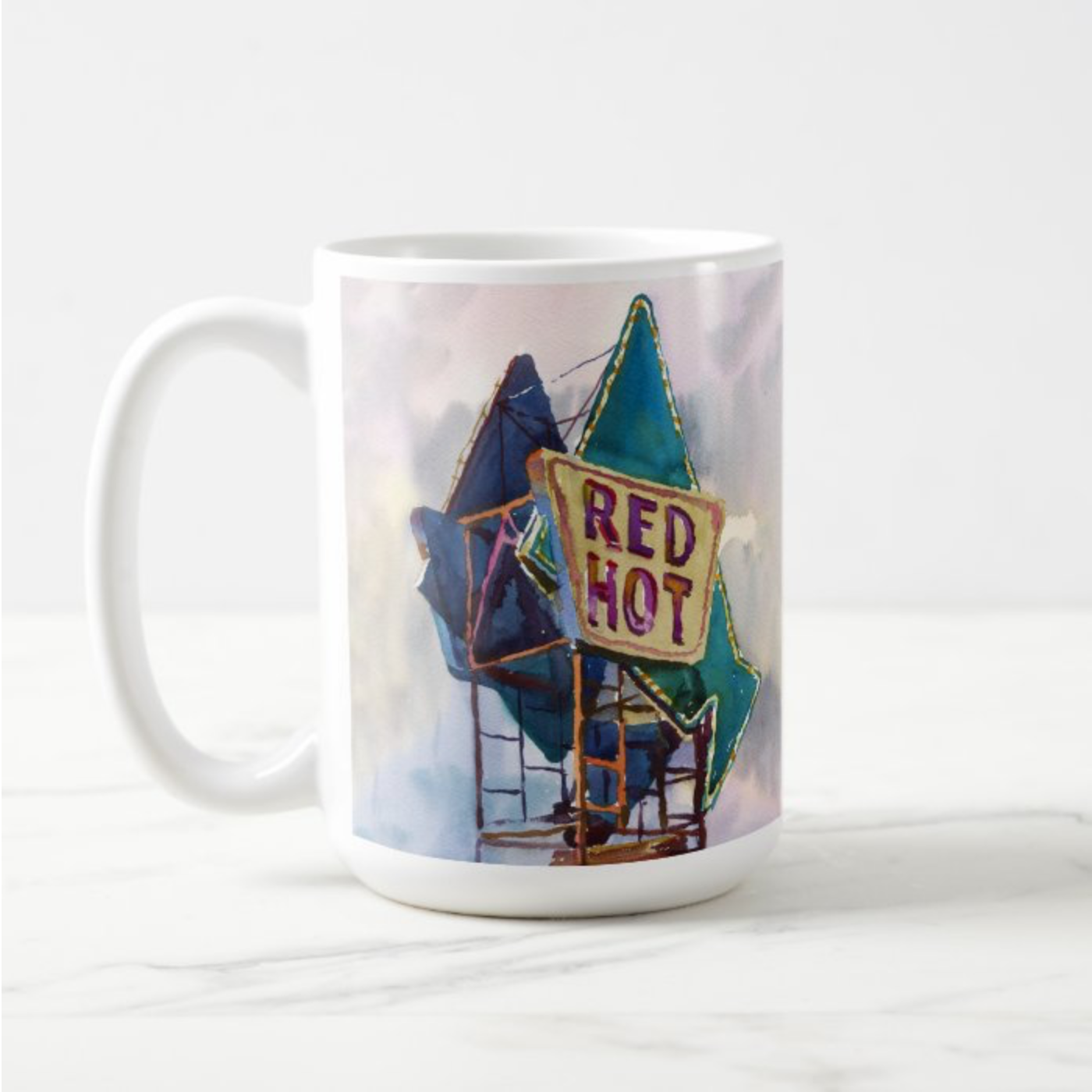 15 oz Mug | Red Hot Truck Stop