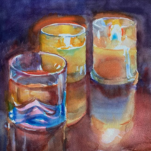 Painting in the Dark | Still Life