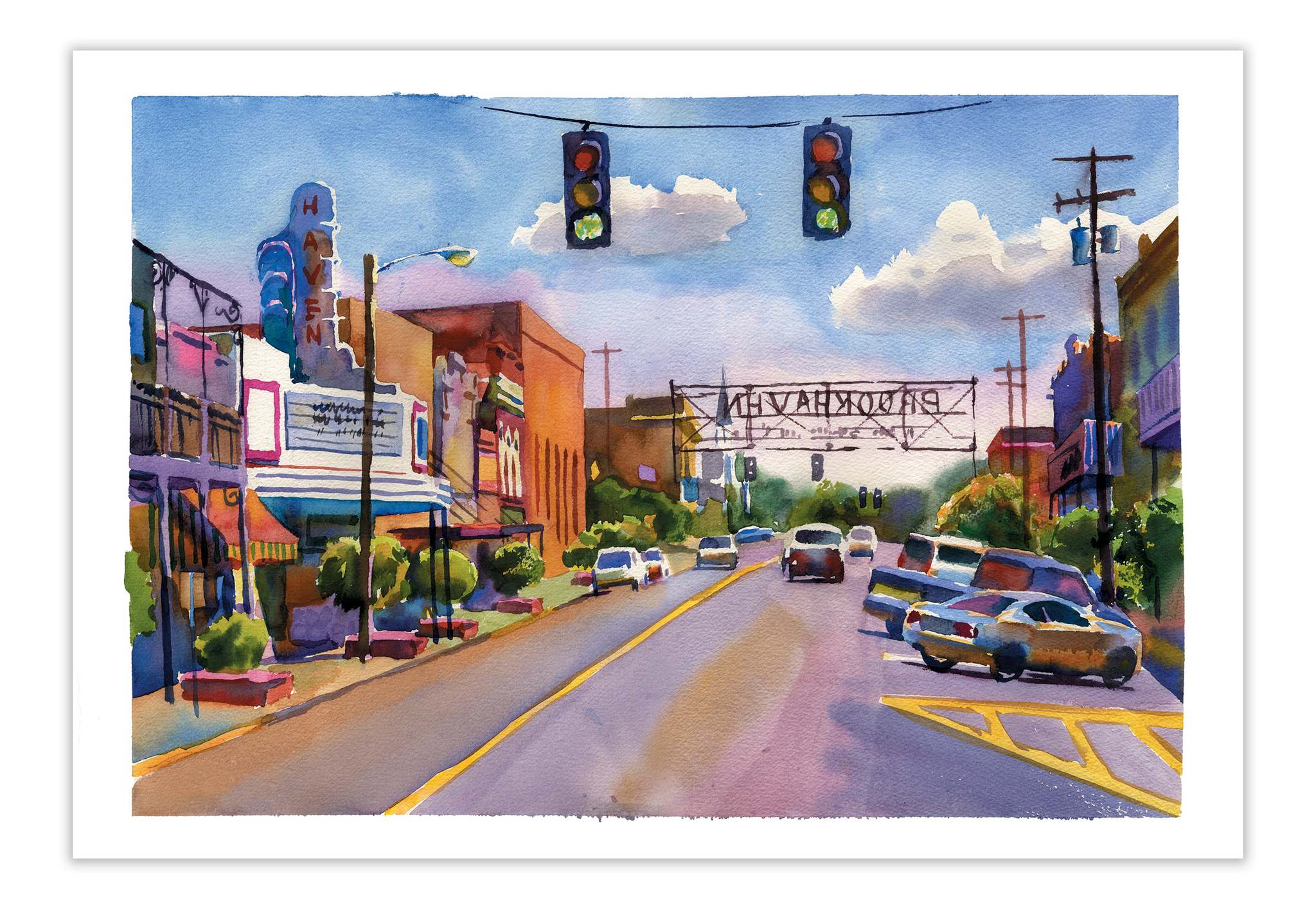 Print | Looking Backwards