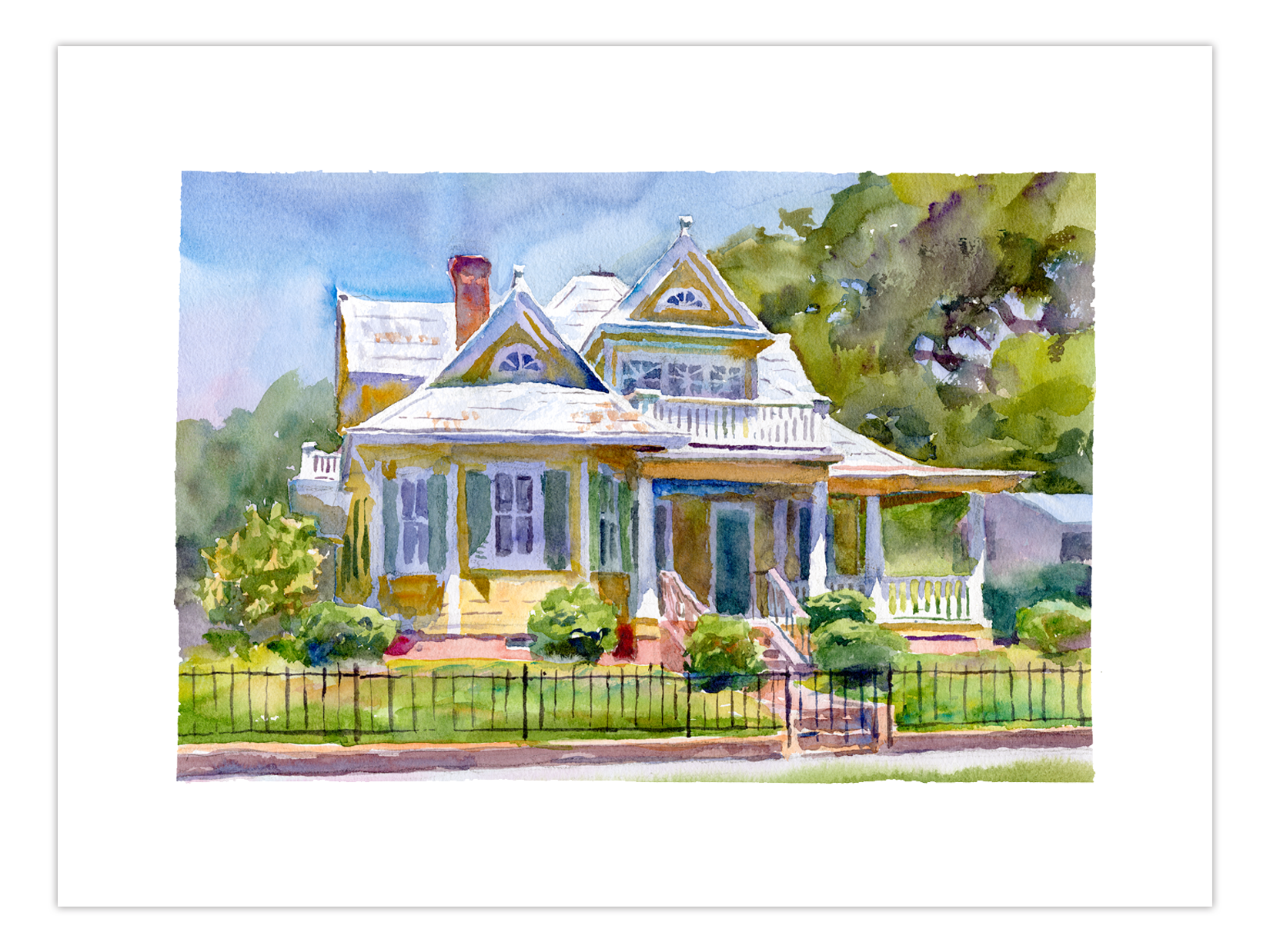 Print | The Dr. John Banks House