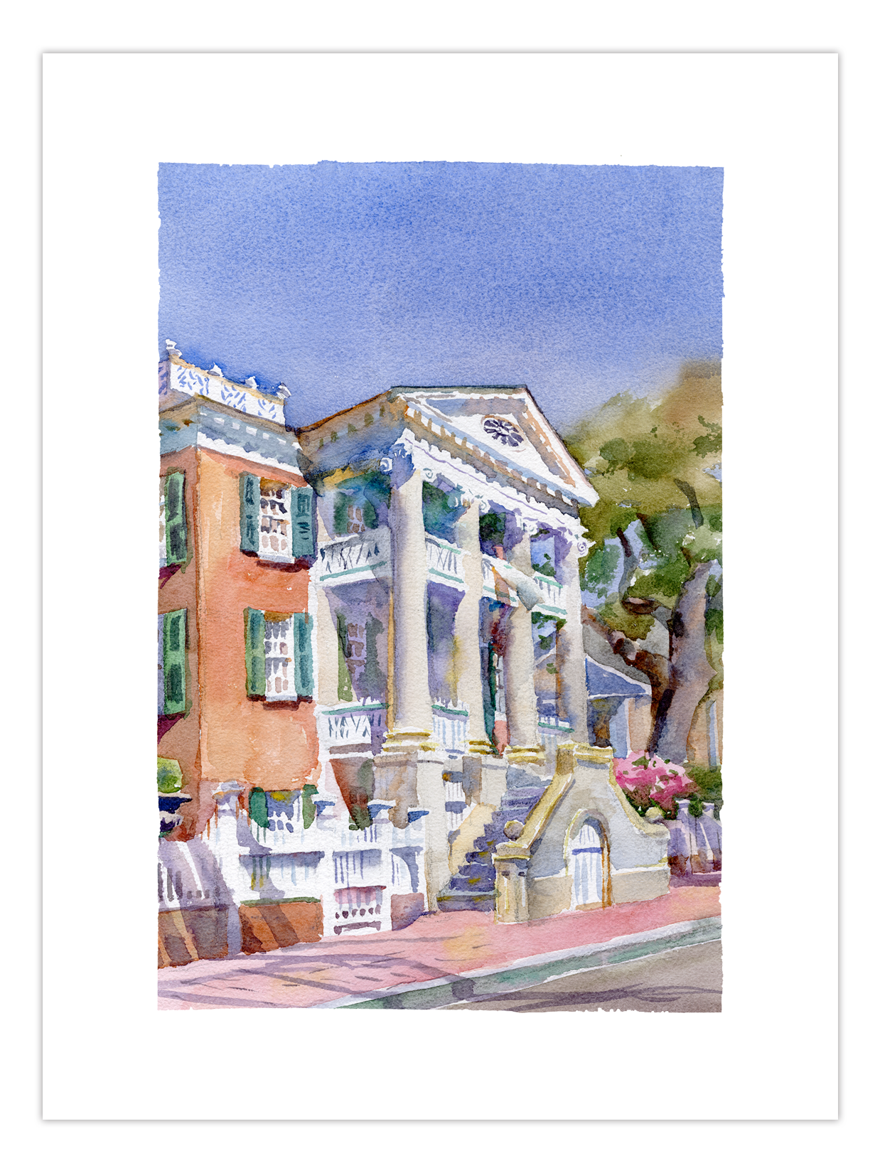 Print | Blue Skies, Nothing but Blue Skies