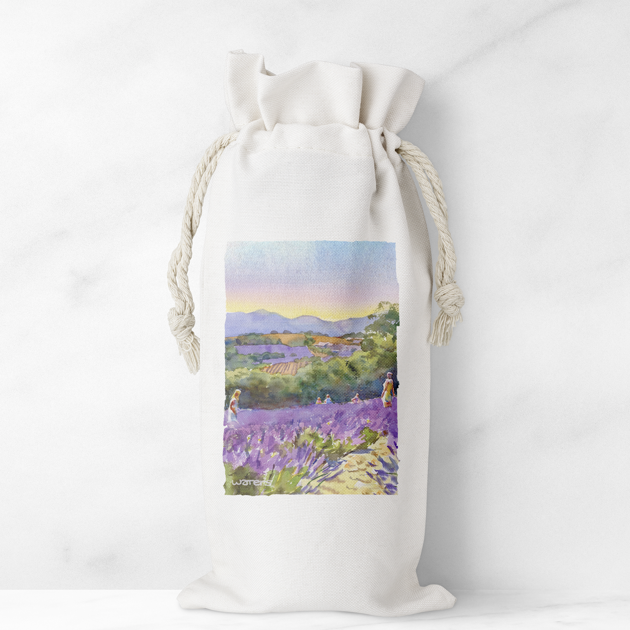 Wine Bag | Purple Hay