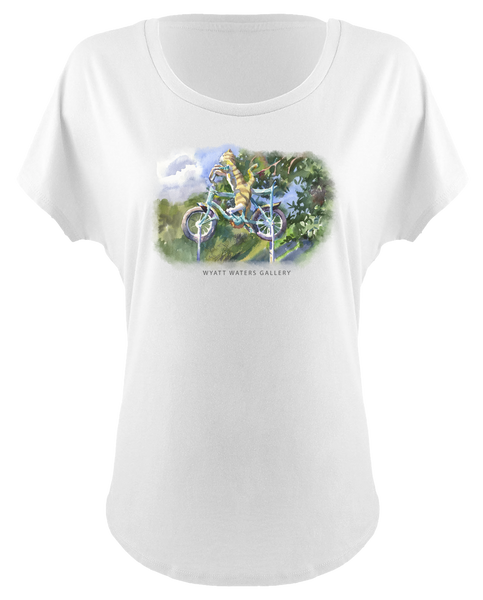T-Shirt | Cat on a Hot Ten Speed