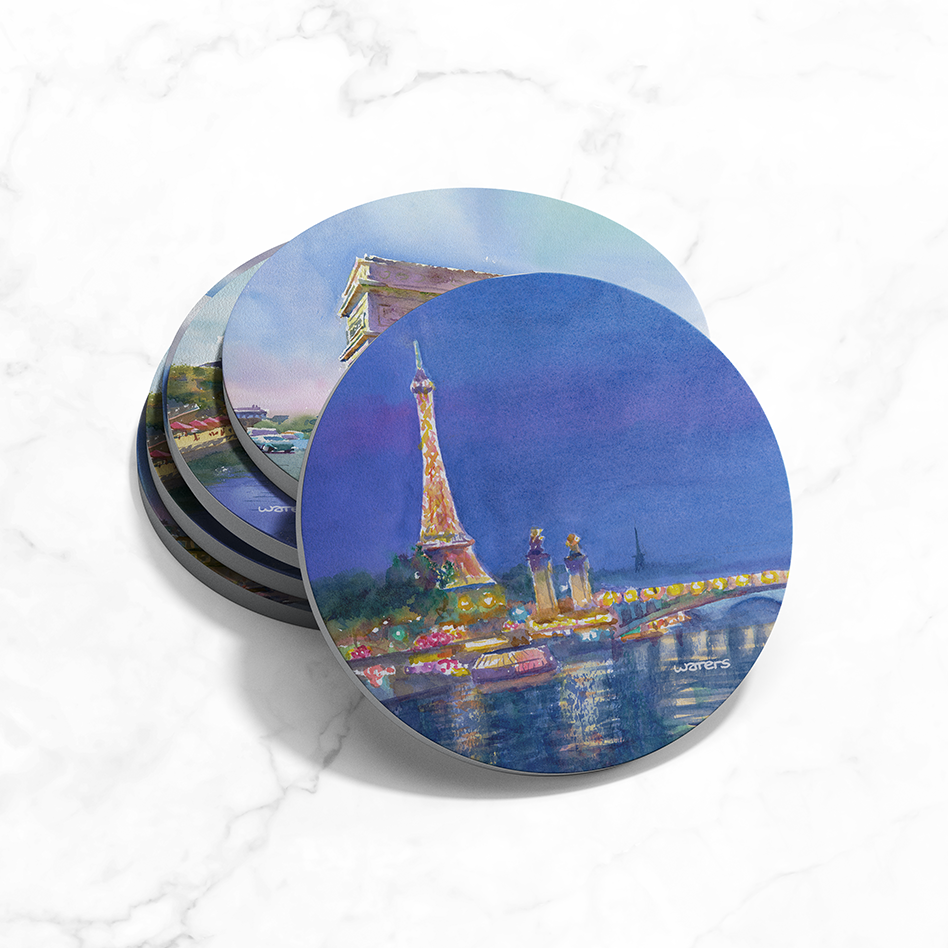 Stone Coaster | Iconic Paris