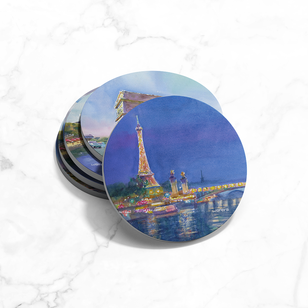 Stone Coaster | Iconic Paris