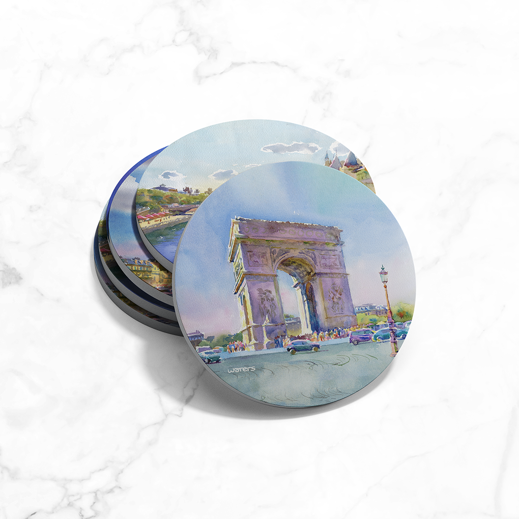 Stone Coaster | Iconic Paris