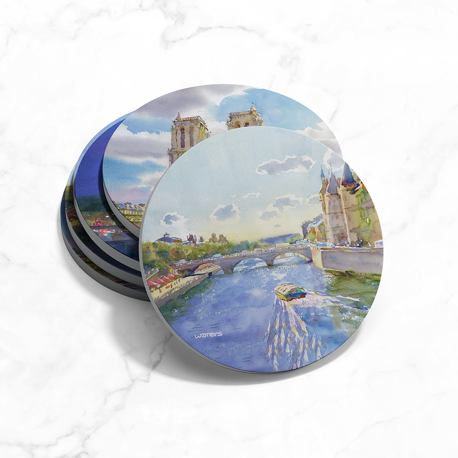 Stone Coaster | Iconic Paris