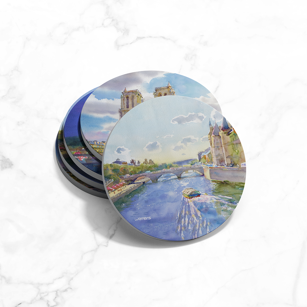 Stone Coaster | Iconic Paris