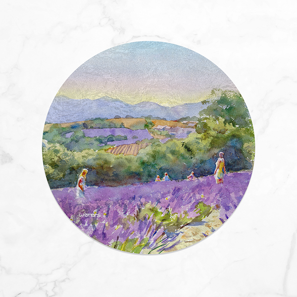 Cutting Board | Purple Hay