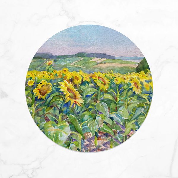 Cutting Board | Sunflower Fields Forever