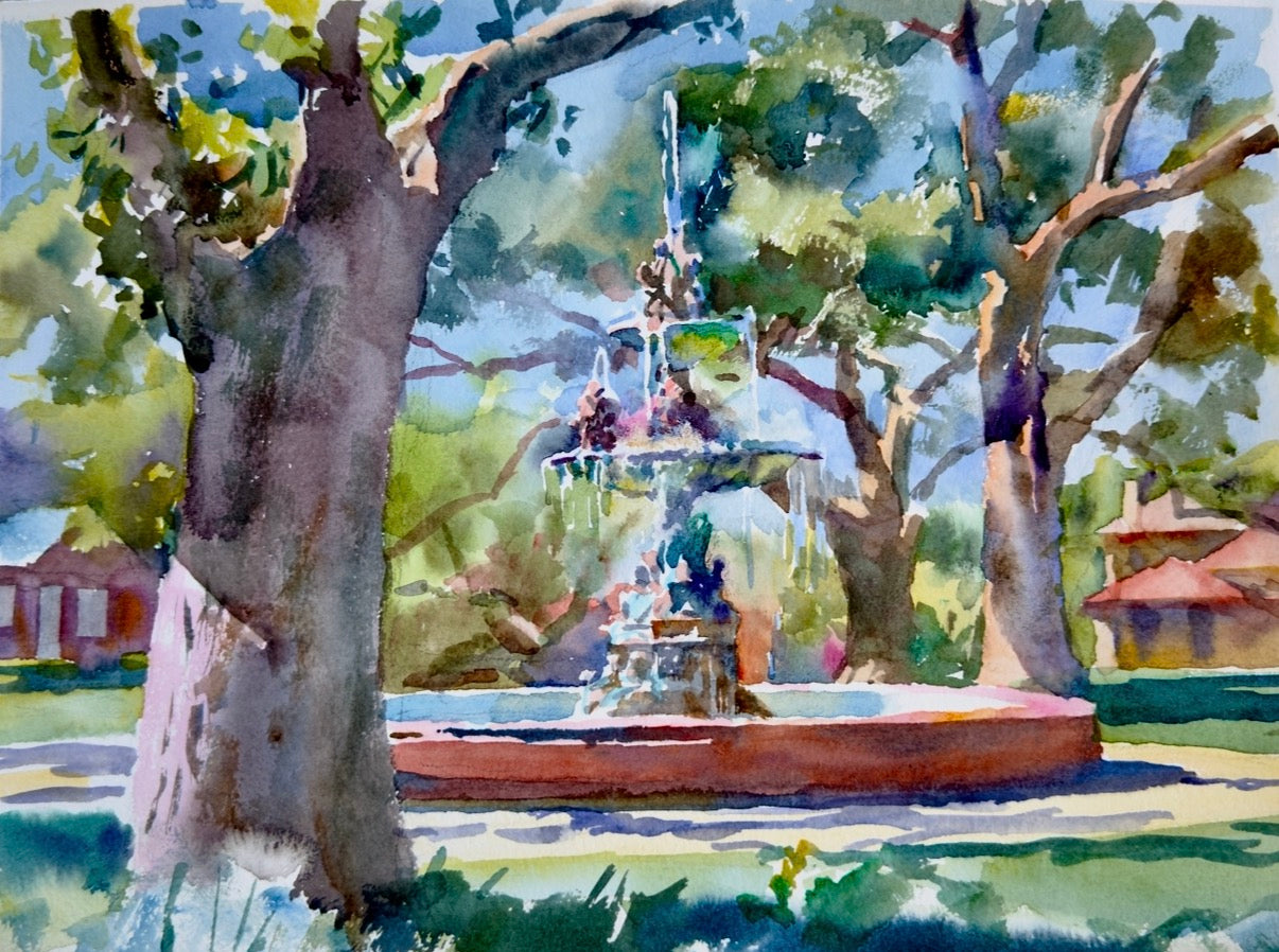 Memorial Park Fountain