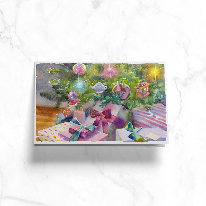 Greeting Cards | Ghosts of Christmas Presents