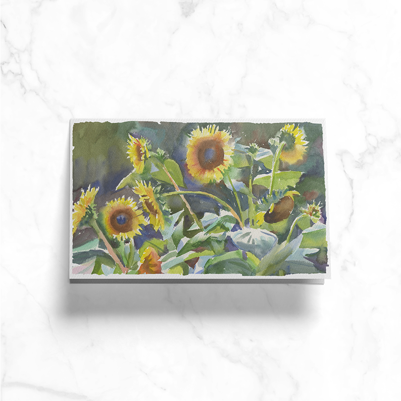 Greeting Cards | Superman Sunflower