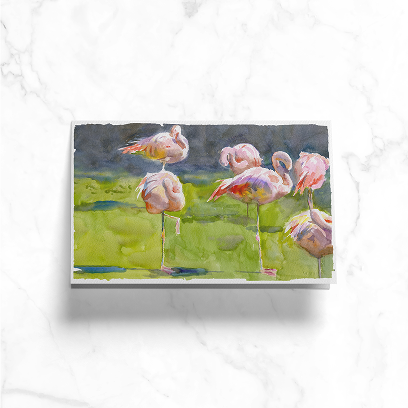 Greeting Cards | With One Leg to Stand On