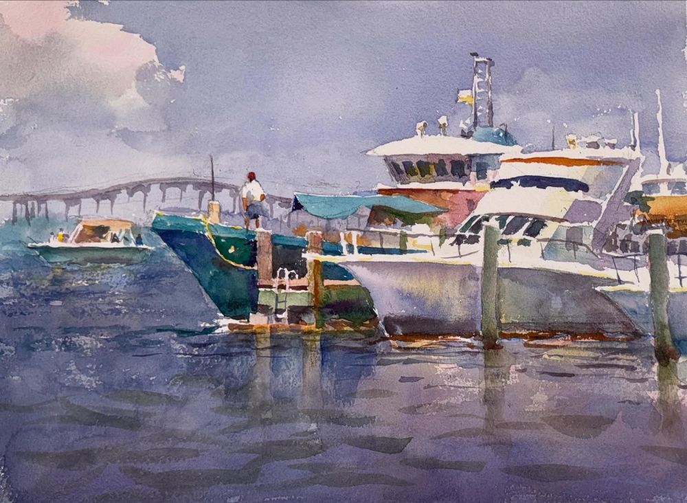 Coastal Bay St. Louis, MS | Wyatt Waters Workshop September 16 & 17, 2027