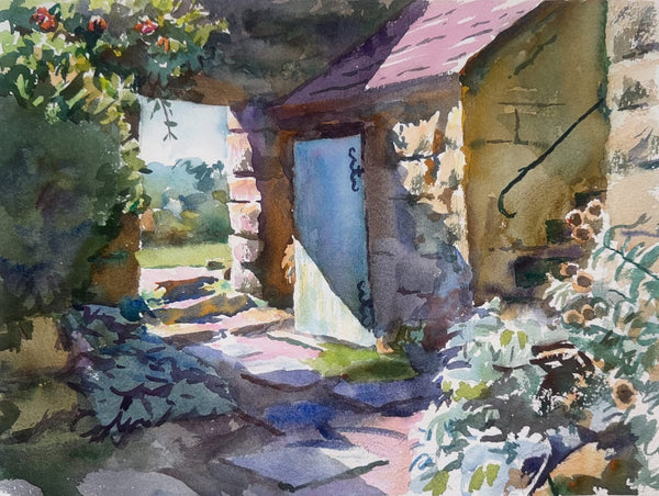 Through the Hole in your Garden Wall | Auvers-sur-Oise, Normandy, France