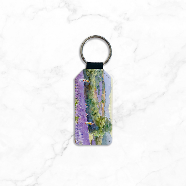 Keychain | Purple Hay