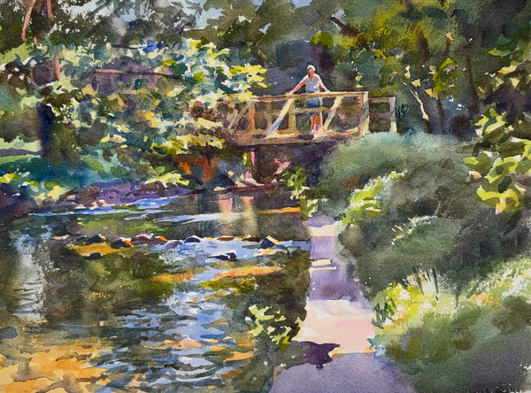 Kristi & Cezanne's Bridge | Maincy, France