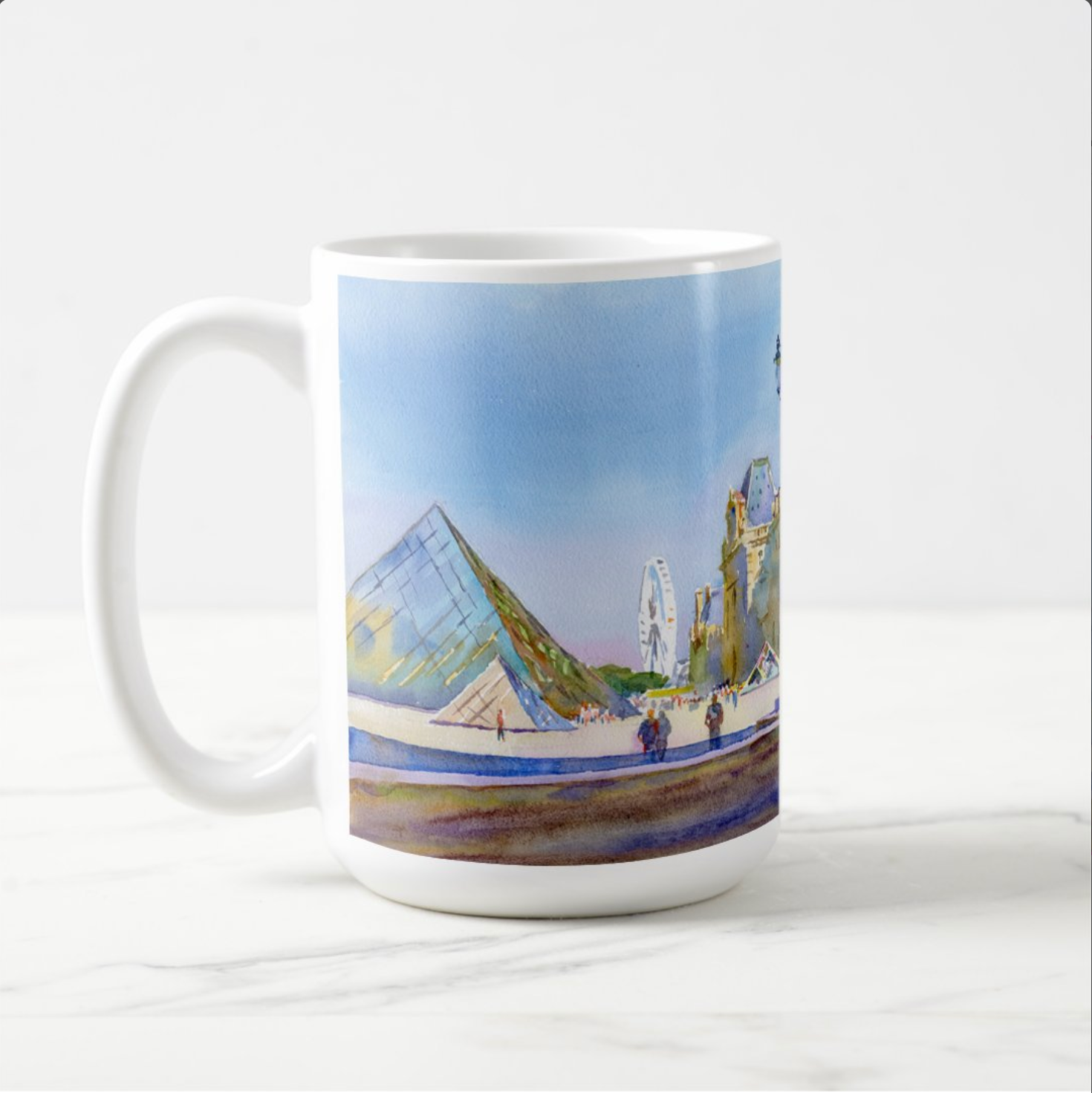 15 oz Mug | Louvre Triangle