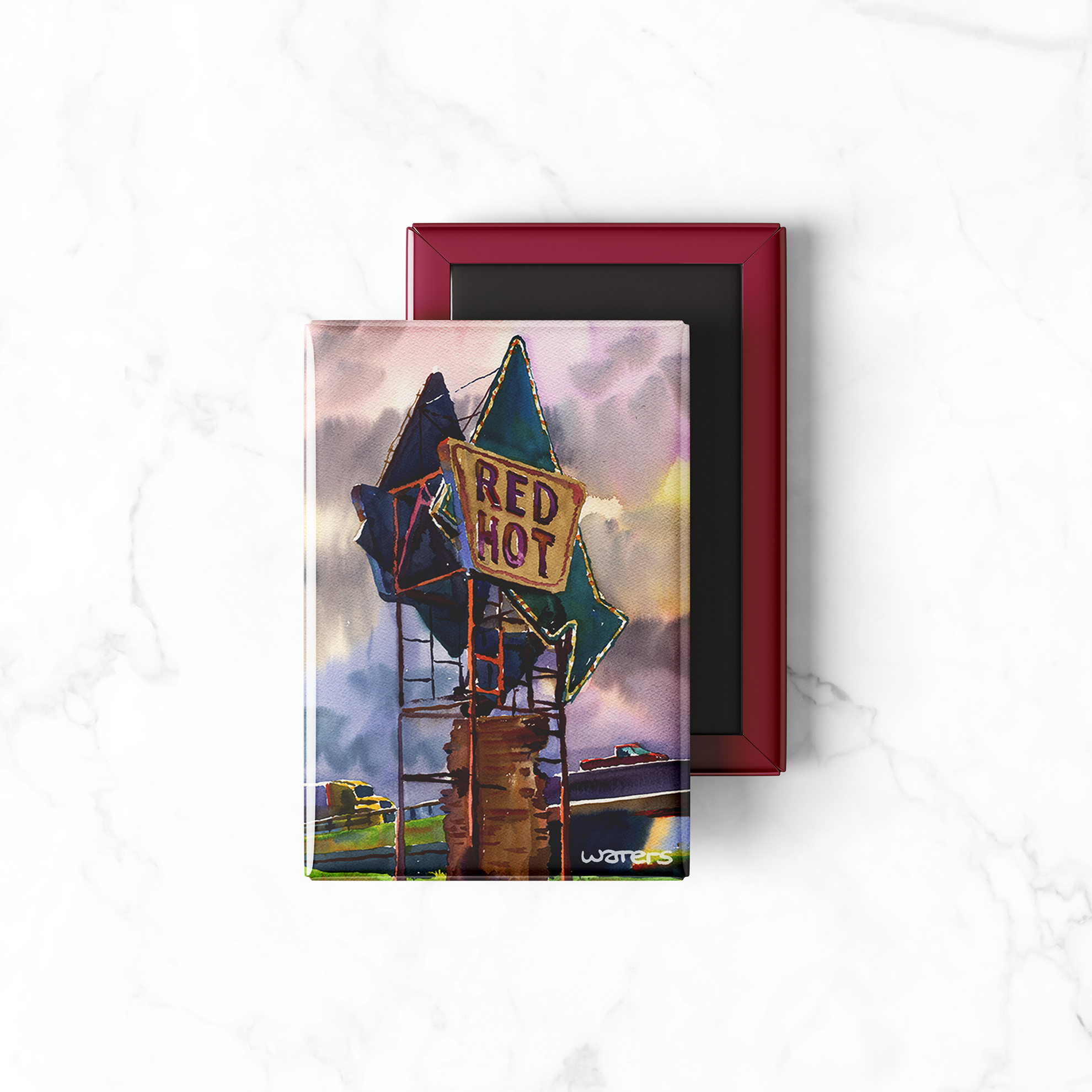 Magnet | Red Hot Truck Stop
