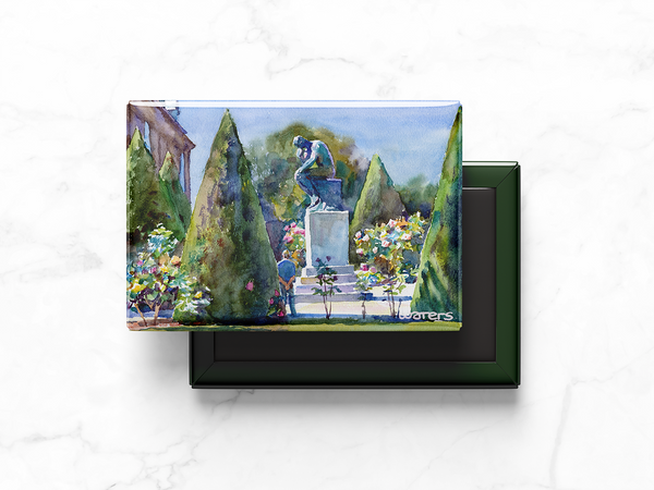 Magnet | The Thinker in Rodin's Garden