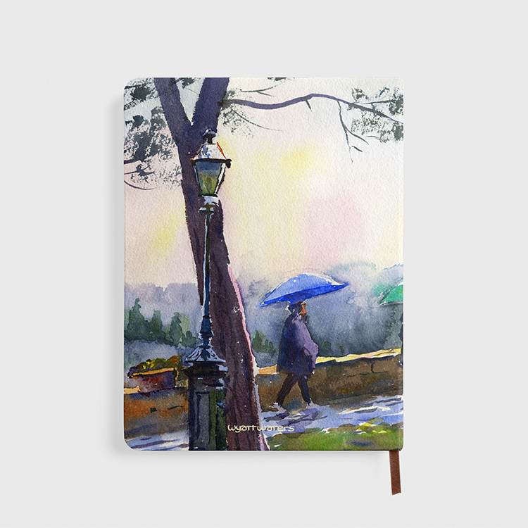 Notebook | Flowers in The Rain