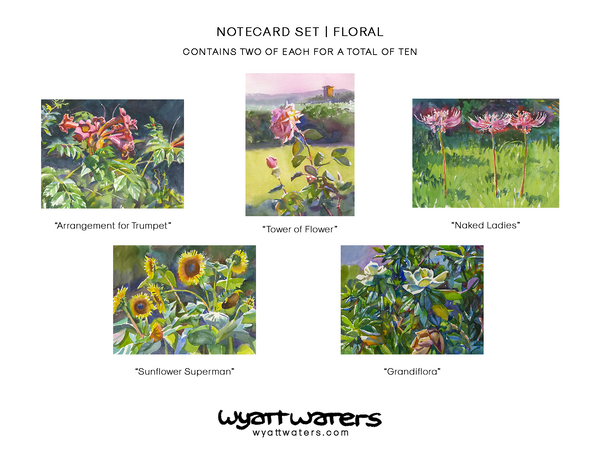 Notecard Set | Floral