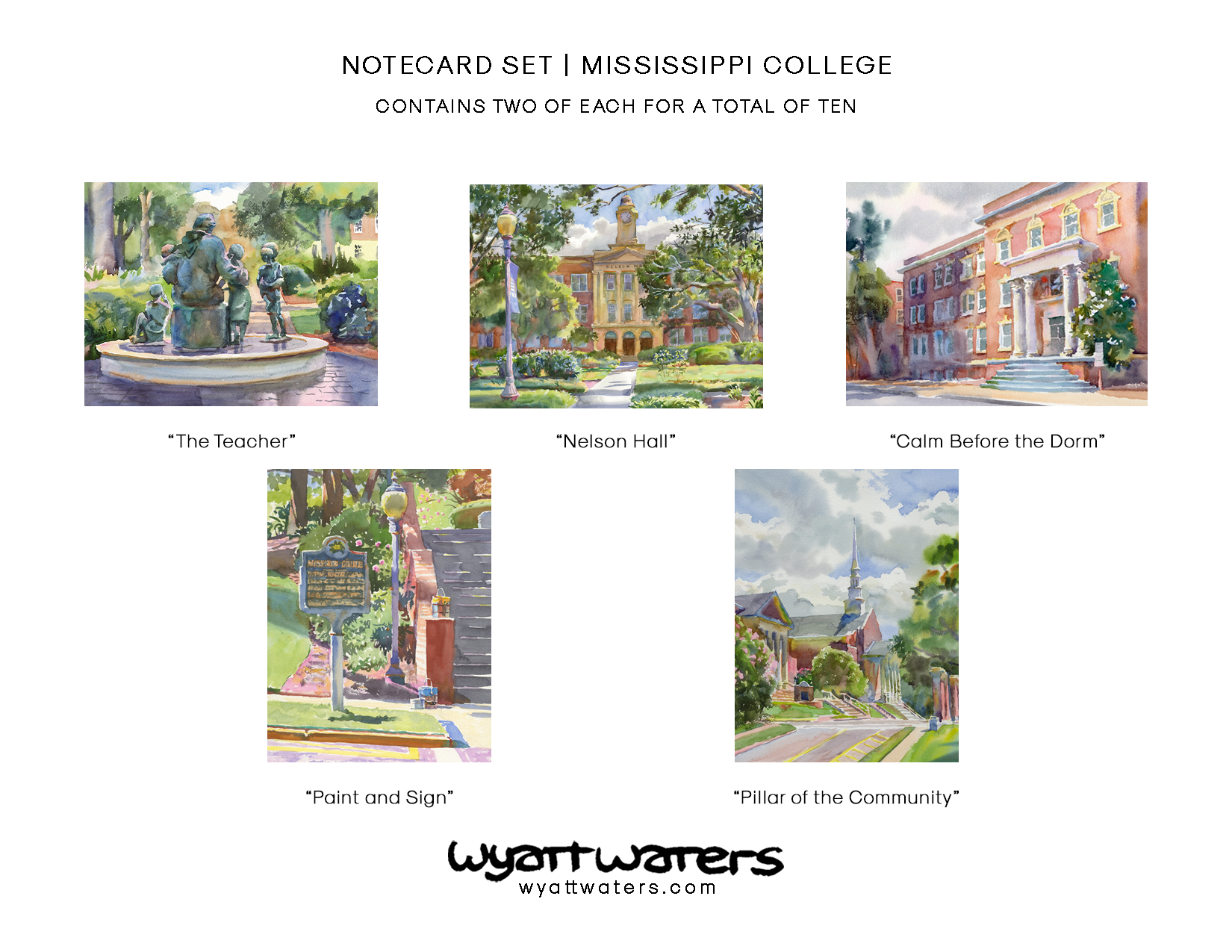 Notecard Set | Mississippi College
