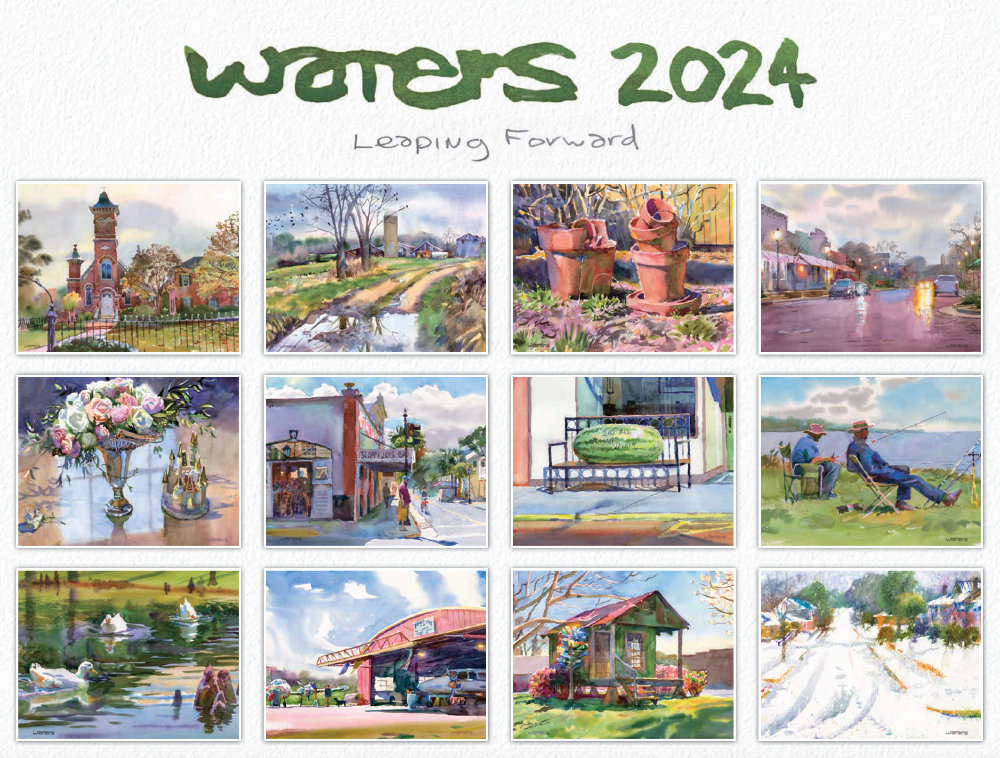 2024 Calendar Wyatt Waters Gallery