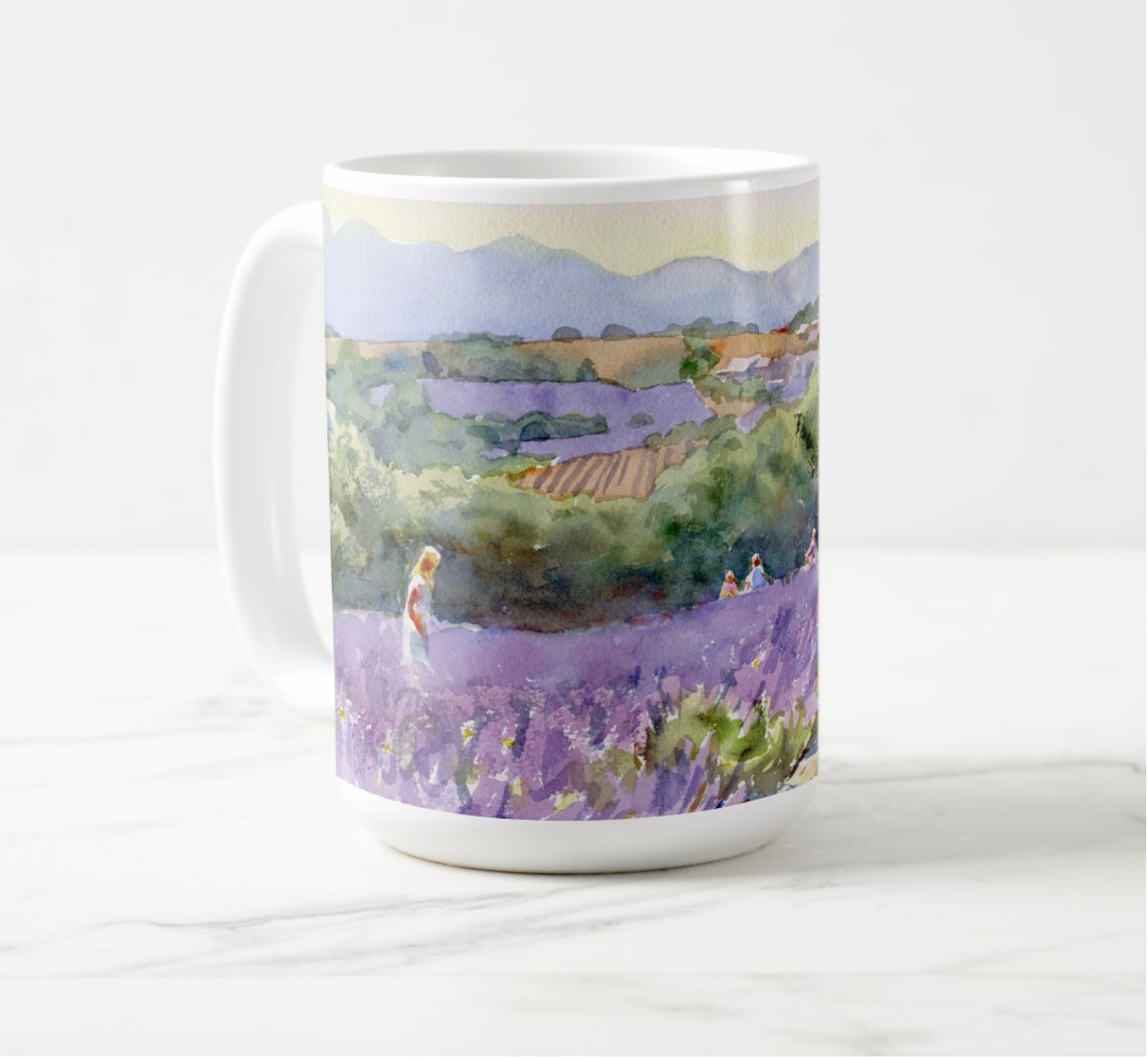 15 oz Mug | Purple Hay