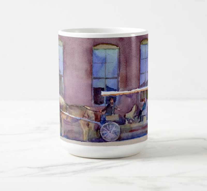 15 oz Mug | Horse Drawn
