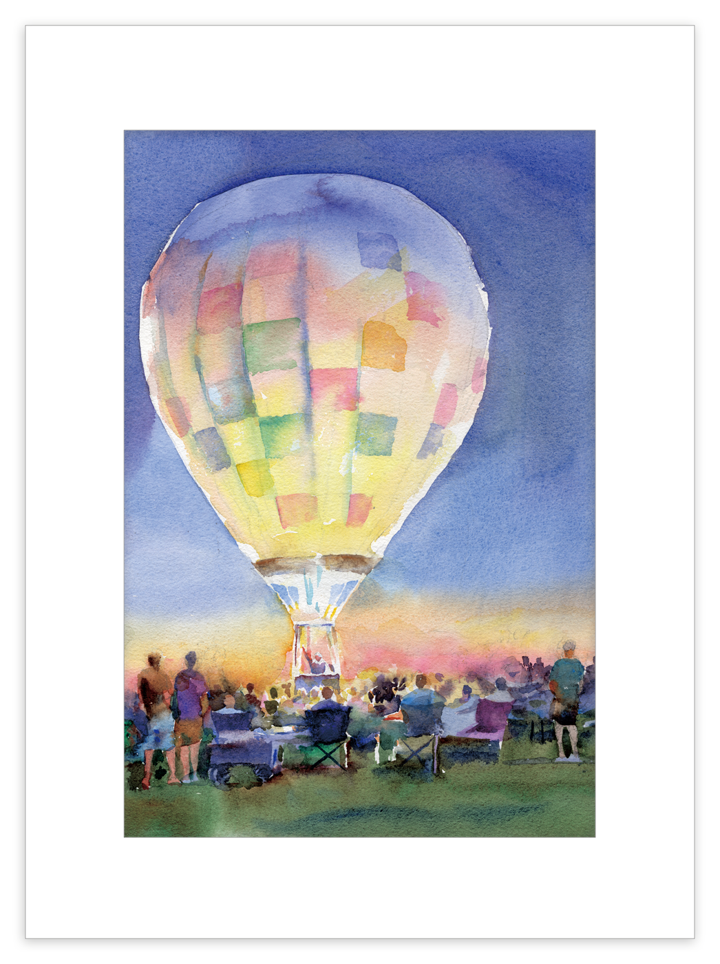 Print | Suspended Under the Twilight Canopy