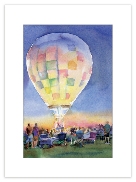 Print | Suspended Under the Twilight Canopy