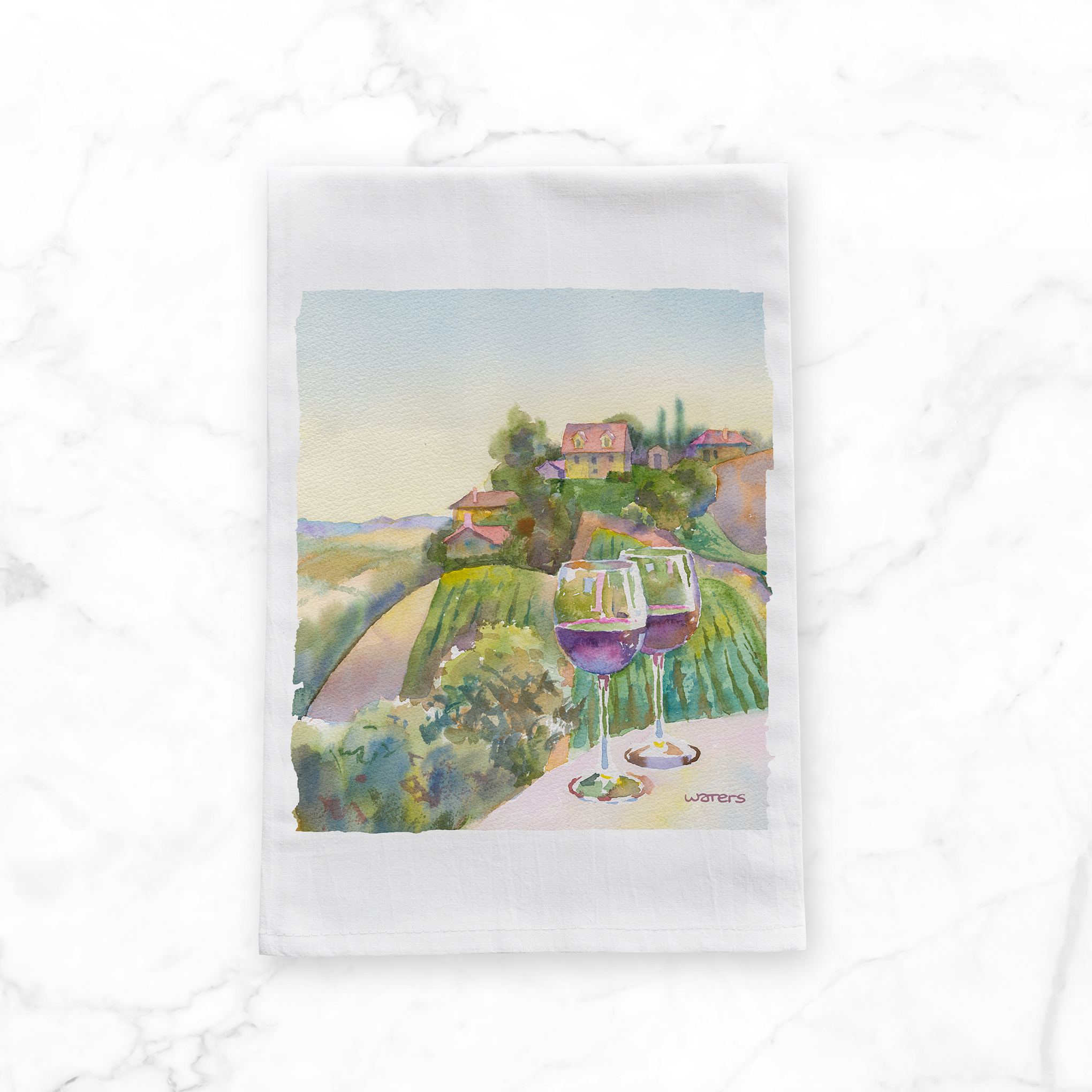 Tea Towels | Waters to Wine