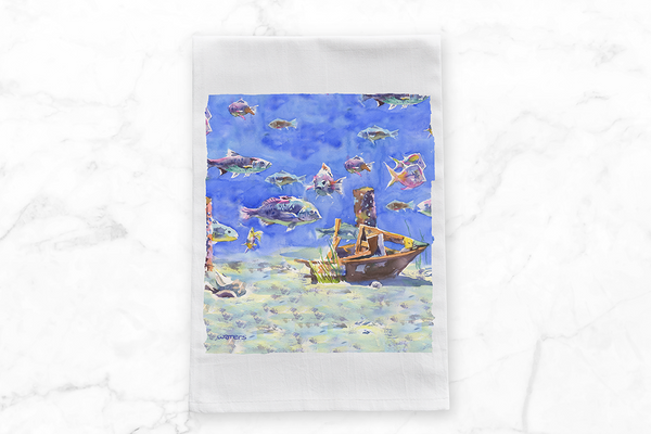 Wholesale | Tea Towels | Fishy Fishy