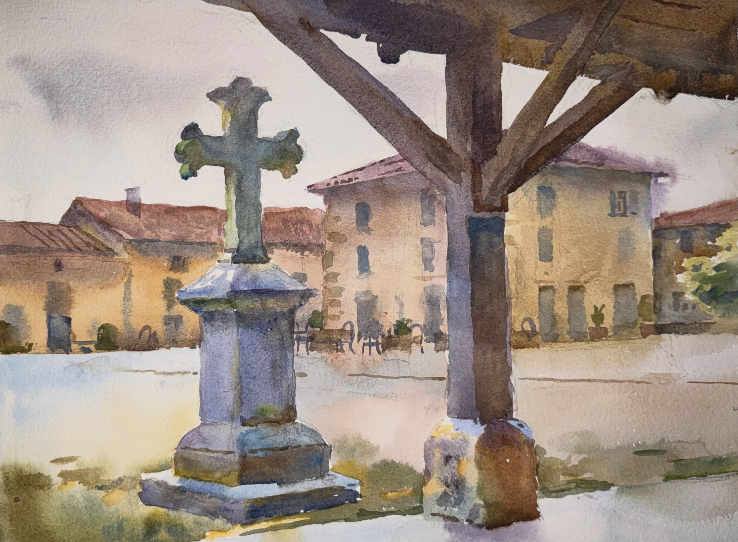 The Village Square | St Jean de Côle, France