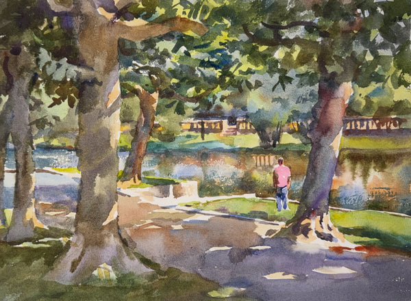 Under the Sycamores | Brantome, France