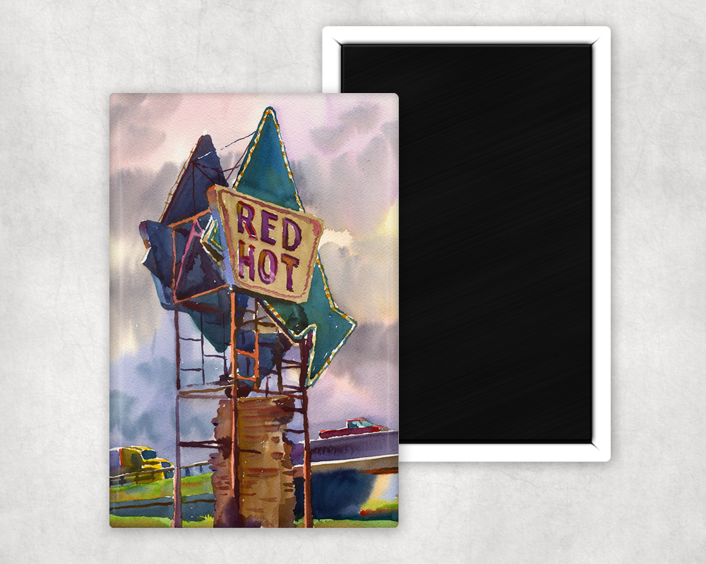 Magnet | Red Hot Truck Stop