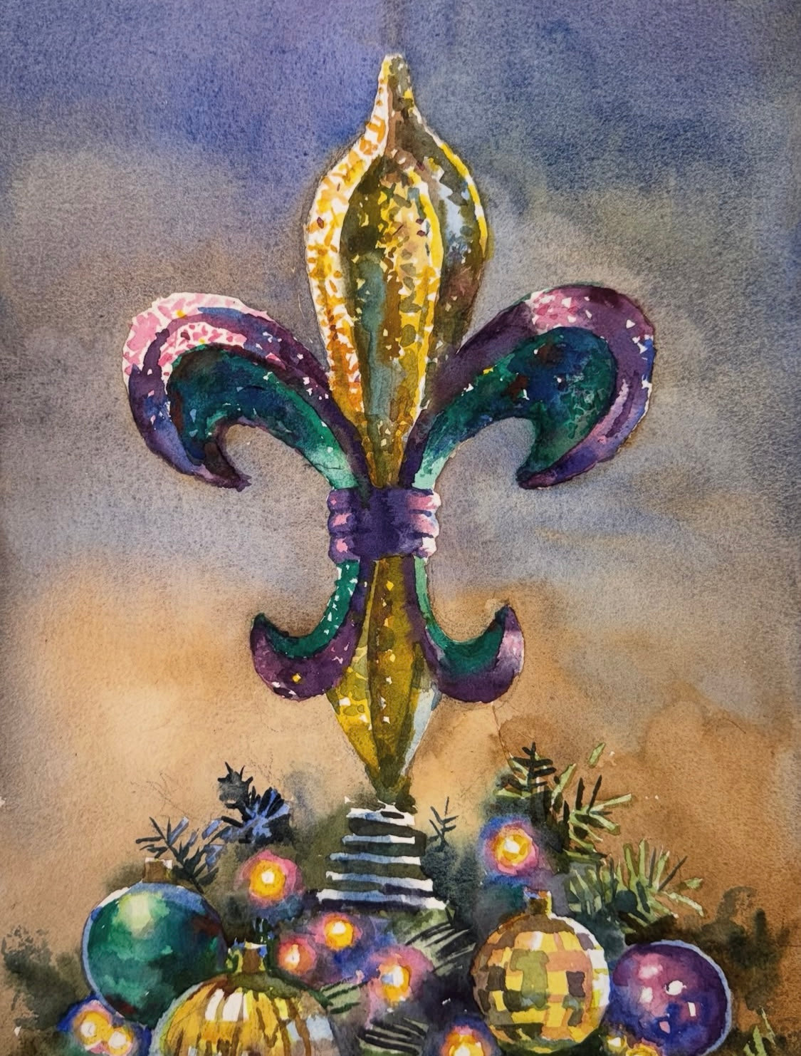 Mardi Gras Tree