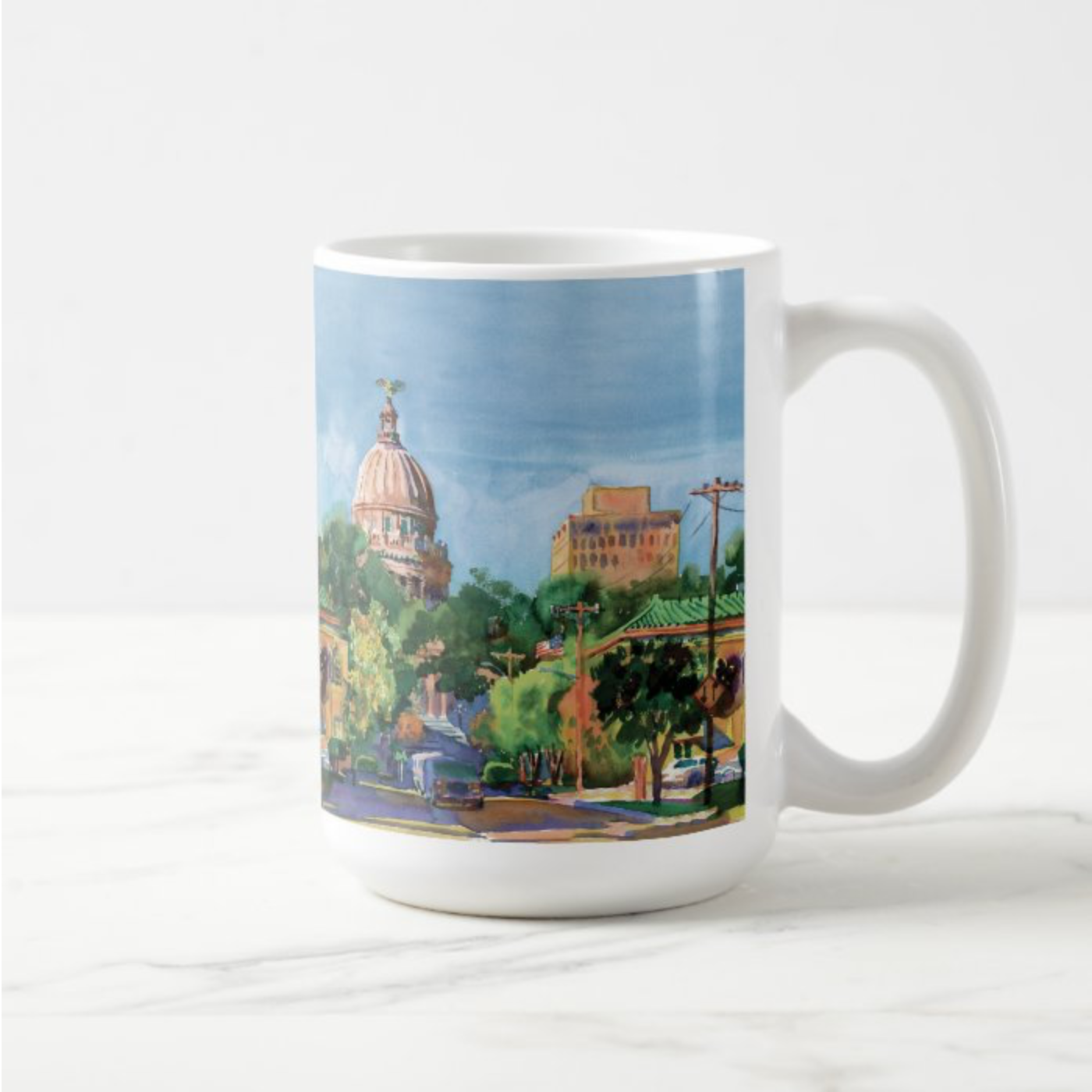 15 oz Mug | Mississippi State Capitol