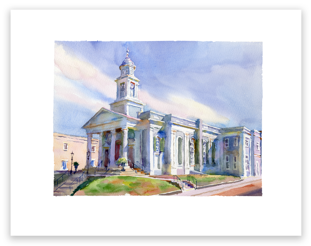 Print | First Presbyterian Church | Natchez, MS