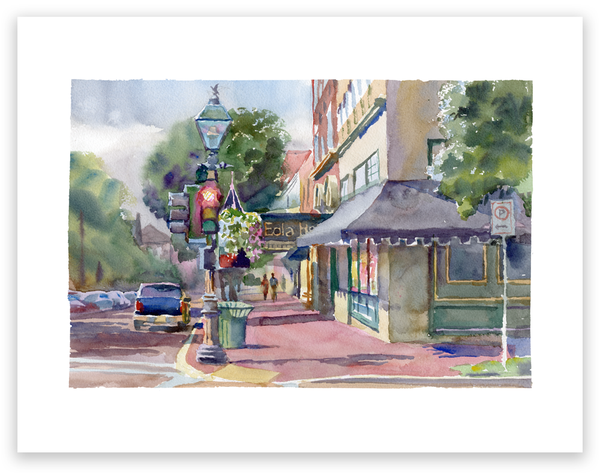 Print | Eola Hotel | Natchez, MS