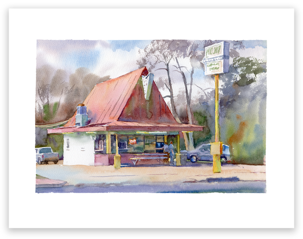 Print | The Malt Shop | Natchez, MS