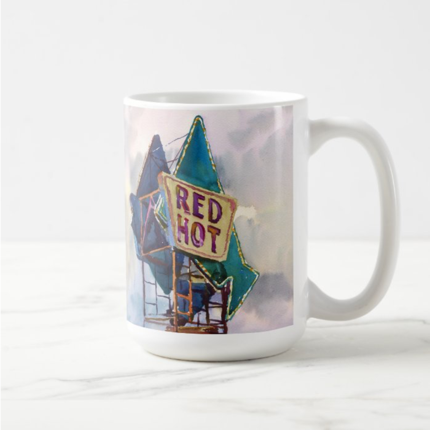 15 oz Mug | Red Hot Truck Stop